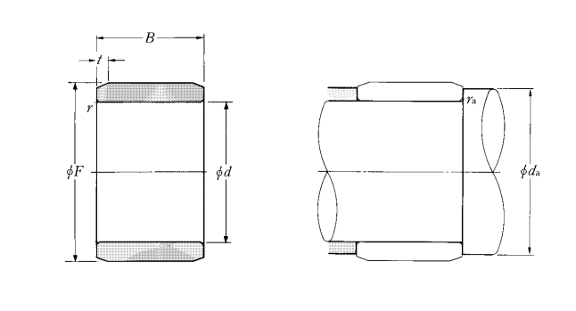 IR Series Inner Rings Drawn Cup Needle Bearing 0